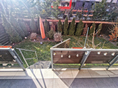Apartament cu GRADINA, Pet Friendly, spatii de depozitare generoase