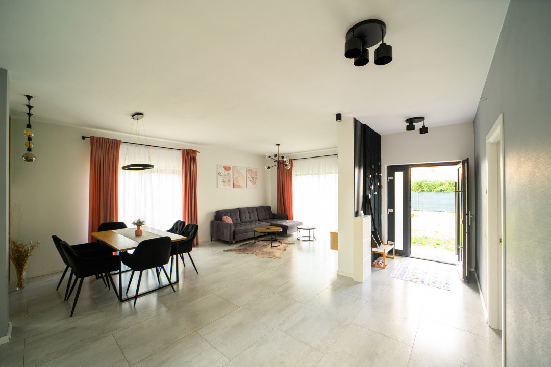 Casa individuala moderna, teren 7 ari, Garaj, ideala pentru o familie