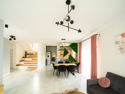 Casa individuala moderna, teren 7 ari, Garaj, ideala pentru o familie