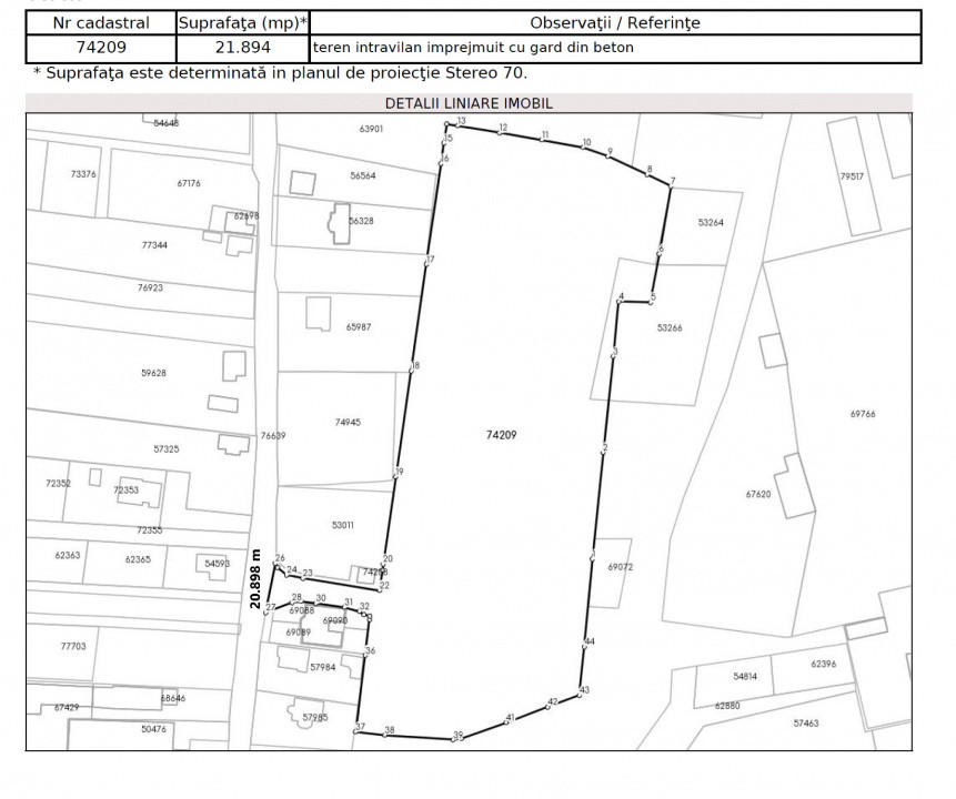 NOU! Teren intravilan pentru dezvoltare industriala/hale, 35 eur/mp