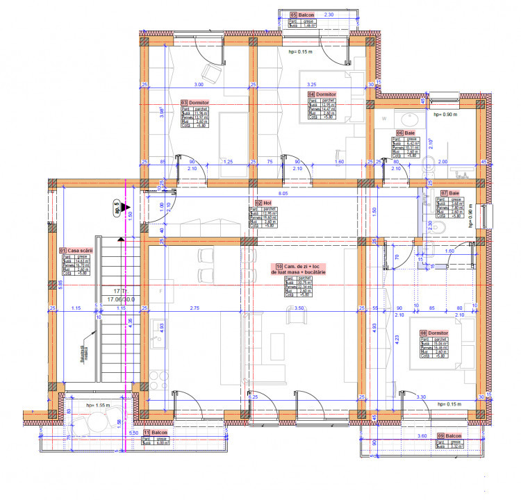0% comision! Apartament 4 camere in bloc NOU, 94 mp utili, la 1 km de Primarie