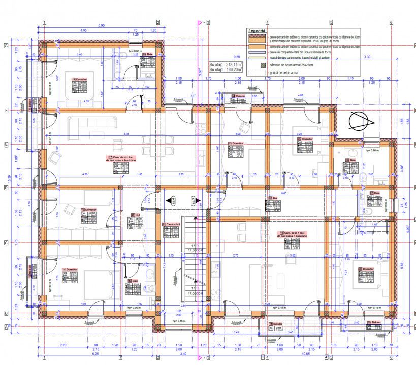 0% comision! Apartament 4 camere in bloc NOU, 94 mp utili, la 1 km de Primarie