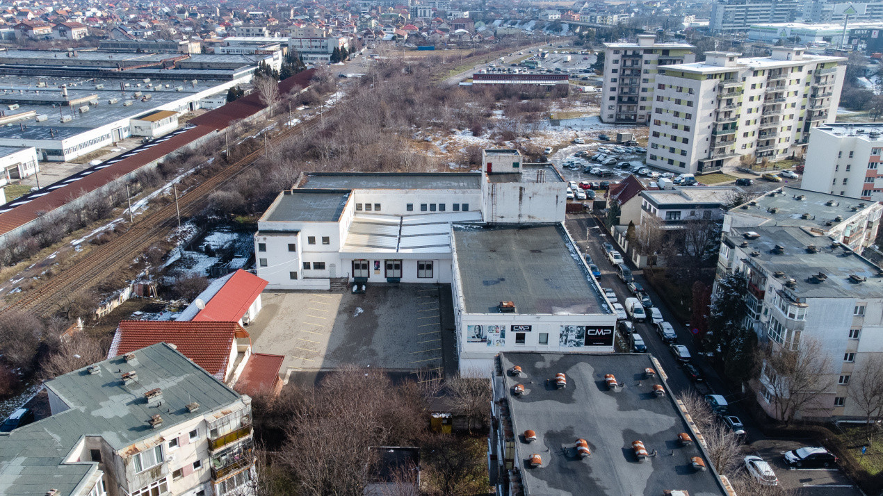 Spatiu industrial/comercial P+1, 3400 mp utili, teren 4000 mp, Marasti