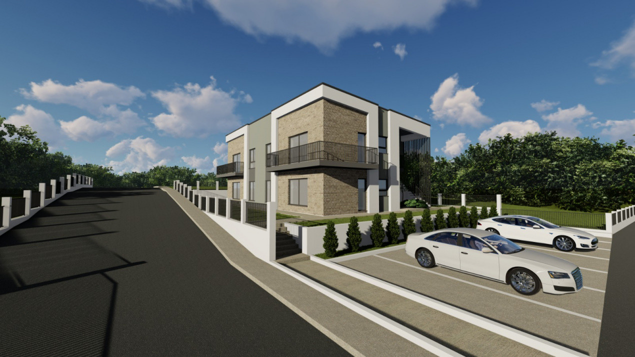 Apartament 3 camere, gradina, 2 parcari, zona Bradet, 0% comision