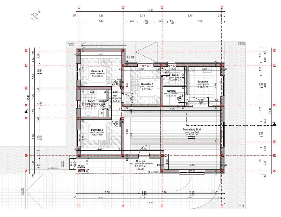 Casa individuala cu GARAJ si 700 mp TEREN, Dumbrava, 0% comision