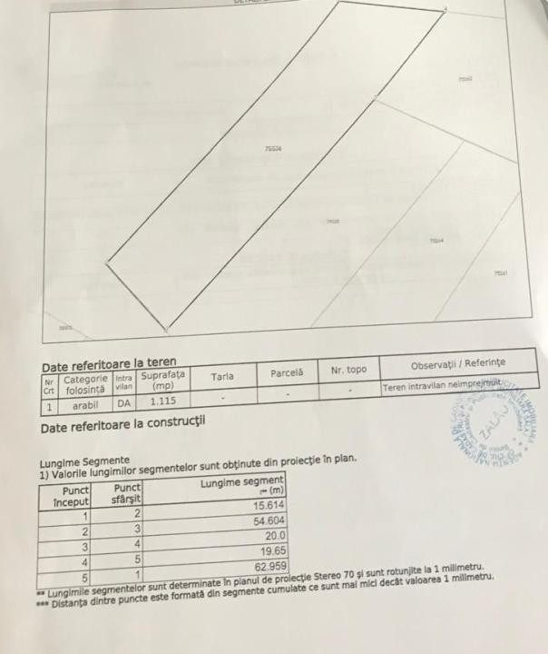 Teren intravilan 11 ari, Livada Meses, 6700 euro/ar, 0% comision
