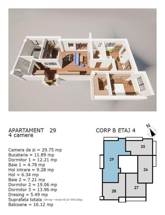 Apartamente NOI cu CF,  Corneliu Coposu, direct la dezvoltator!