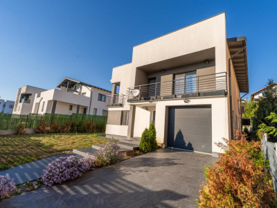 Casa individuala NOUA cu Garaj, finisaje premium, 700 mp teren, Livada Meses