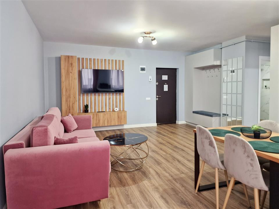 Apartament LUX cu parcare, zona BMW/Metro, la intrare in Floresti