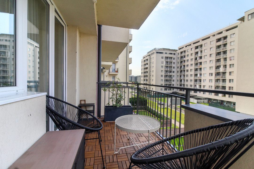 Apartament 2 camere, bloc NOU 2016, etaj 3, mobilat si utilat la cheie