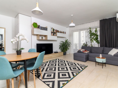Apartament 2 camere, bloc NOU 2016, etaj 3, mobilat si utilat la cheie