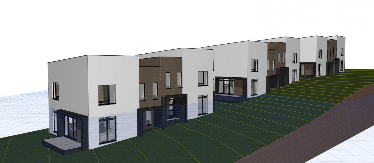 Casa moderna tip duplex, zona Bradet, 0% comision