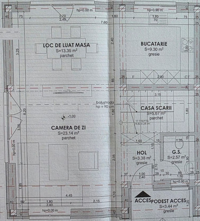 Casa moderna tip duplex, zona Bradet, 0% comision